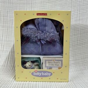 American Girl - Bitty Baby Snowflake - Bitty Bear's Frosty Fun Set NEW